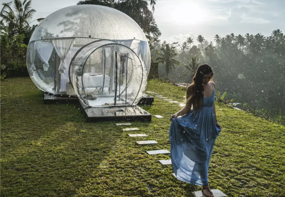 bubble tent house dome